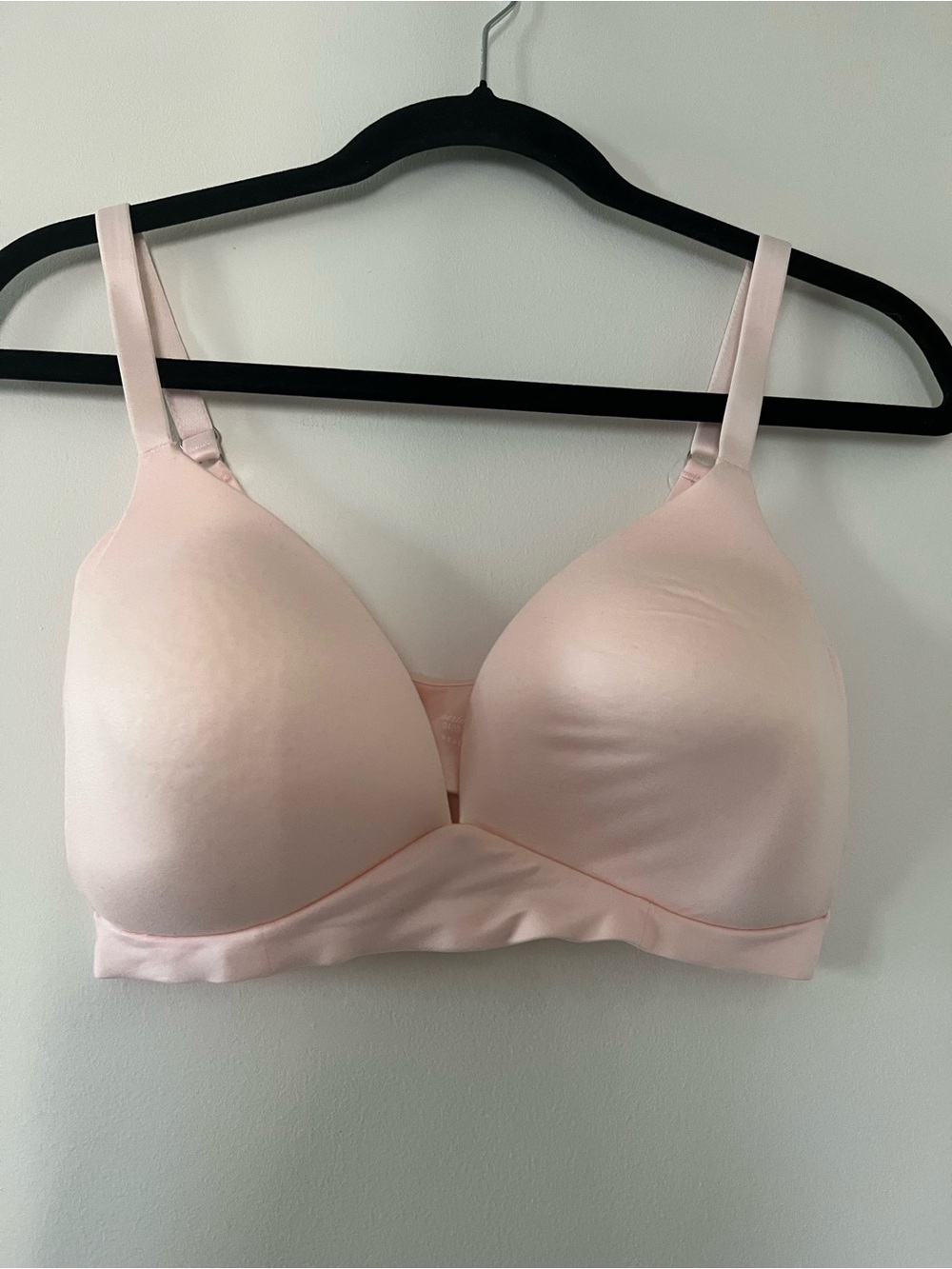 Aerie Blush Pink Wireless Lightly Lined Bra 34DD Comfort